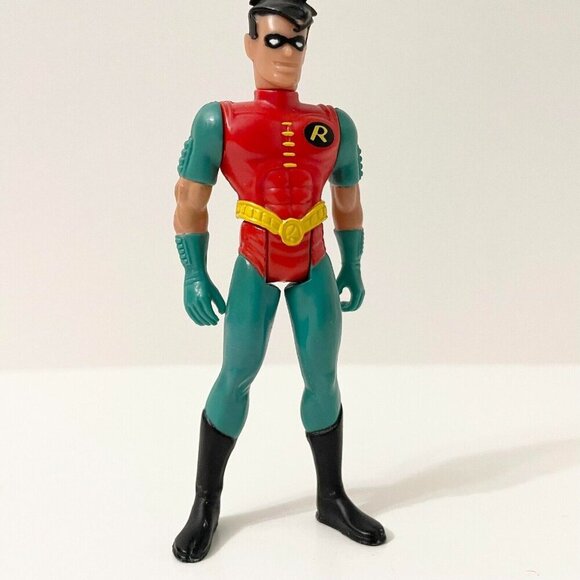 Vintage 1993 Kenner Batman The Animated Series Robin with Turbo Glider - Picture 13 of 15
